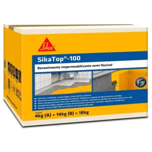 Impermeabilizante Sika Top 100 Cinza 18kg
