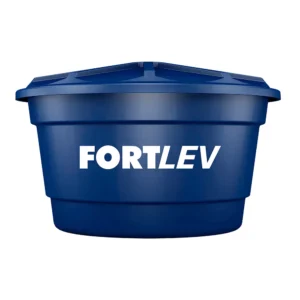 Caixa D´água Polietileno com Tampa Azul 1000L - Fortleve