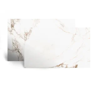 Porcelanato Marmorizado Retificado Polido Capraia Branco Tipo A 62,5X125CM