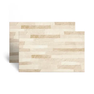Revestimento Cerâmico Pedra Acetinado Corona Beige Bege Tipo A 37x59 - 54330 - Arielle